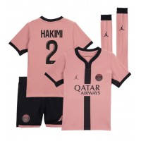 Maglie da calcio Paris Saint-Germain Achraf Hakimi #2 Terza Maglia Bambino 2024-25 Manica Corta (+ Pantaloni corti)